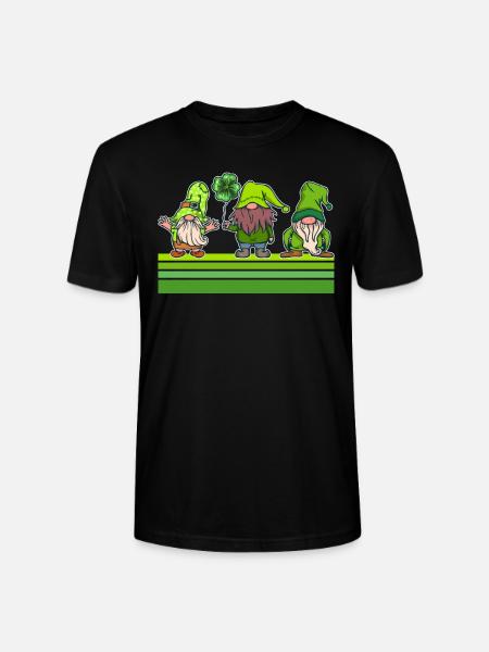 Leprechaun Squad Saint-Patrick - T-shirt bio CRAFTER Stanley Stella Unisexe - noir