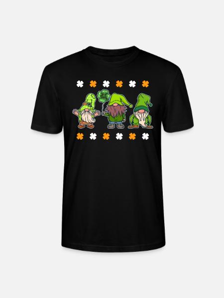 Leprechaun Squad Saint-Patrick - T-shirt bio CRAFTER Stanley Stella Unisexe - noir