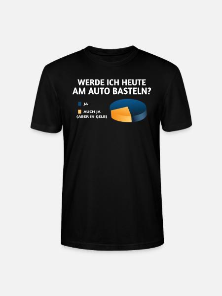 Heimwerker Geschenkidee Handwerker - Stanley/Stella Unisex Bio-T-Shirt CRAFTER - Schwarz
