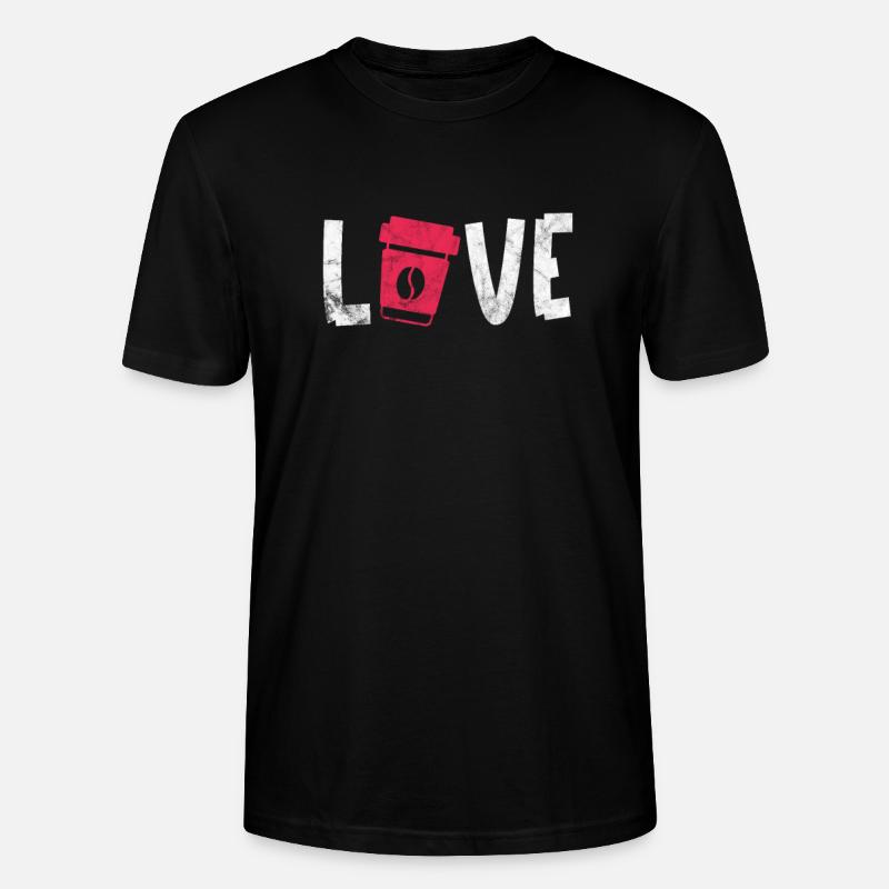 Kaffee - Stanley/Stella Unisex Bio-T-Shirt CRAFTER - Schwarz