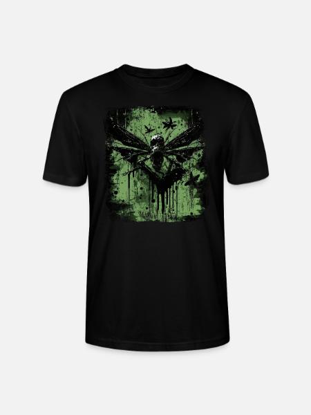 Insecte d’horreur effrayant - T-shirt bio CRAFTER Stanley Stella Unisexe - noir
