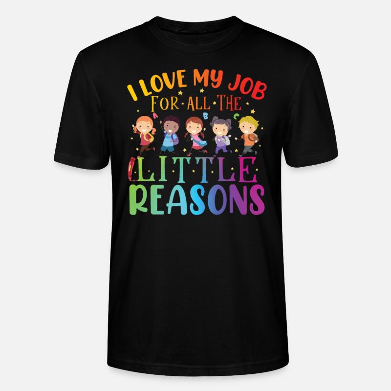 Teacher Assistant Educator Teaching - Stanley/Stella Unisex Bio-T-Shirt CRAFTER - Schwarz