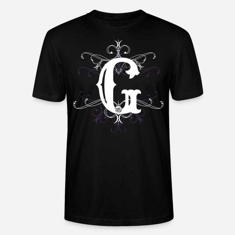 Lettre G, point g) - T-shirt bio CRAFTER Stanley Stella Unisexe - noir