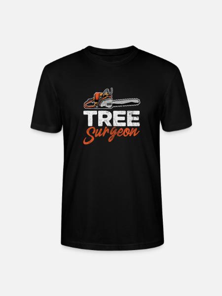 Baumpfleger Baumkletterer Arborist Geschenk - Stanley/Stella Unisex Bio-T-Shirt CRAFTER - Schwarz