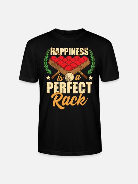 Snooker Funny - Stanley/Stella CRAFTER Unisex Organic T-Shirt - black