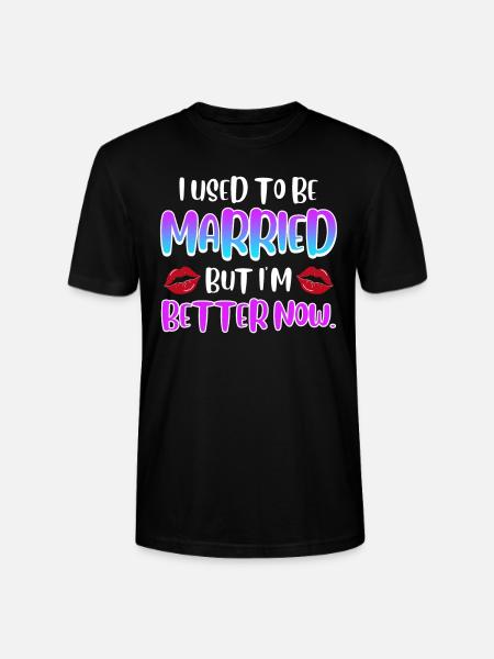 Scheidungsparty Finally Divorced Scheidung - Stanley/Stella Unisex Bio-T-Shirt CRAFTER - Schwarz