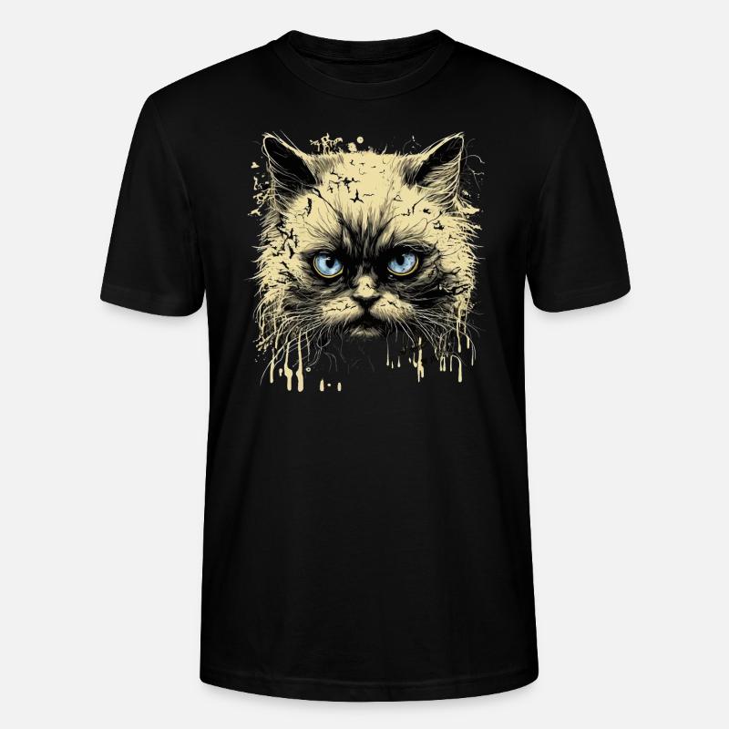 Ragdoll Katze - Stanley/Stella Unisex Bio-T-Shirt CRAFTER - Schwarz