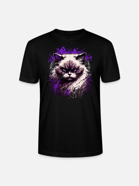 Arrogant Ragdoll Chat - T-shirt bio CRAFTER Stanley Stella Unisexe - noir