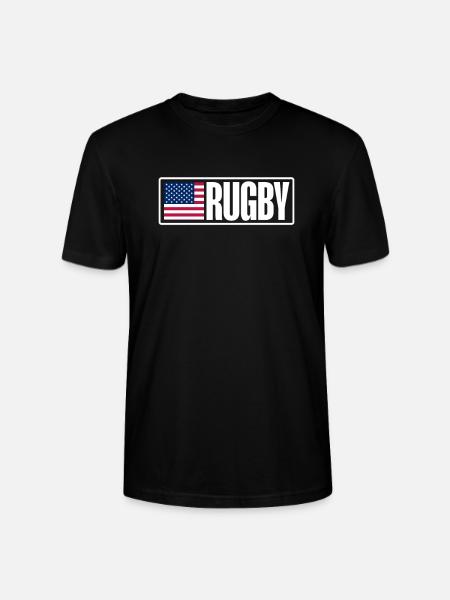 Rugby - Stanley/Stella Unisex Bio-T-Shirt CRAFTER - Schwarz