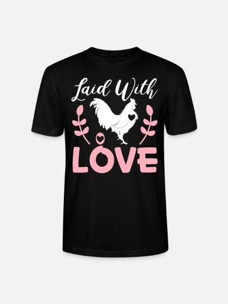 Hühnerzüchter Hühnerflüsterer Nutztier - Stanley/Stella Unisex Bio-T-Shirt CRAFTER - Schwarz