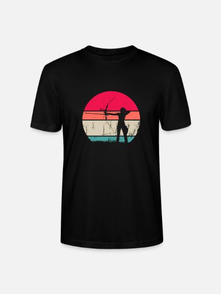 Archery - Stanley/Stella CRAFTER Unisex Organic T-Shirt - black