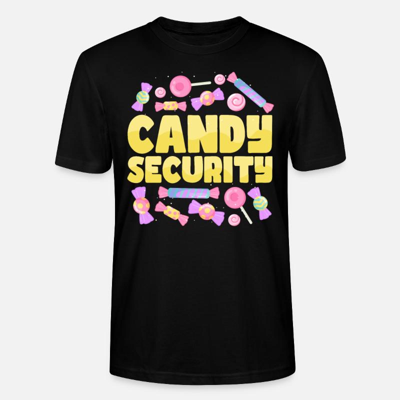 Sweets Sugar Candy Sécurité - T-shirt bio CRAFTER Stanley Stella Unisexe - noir