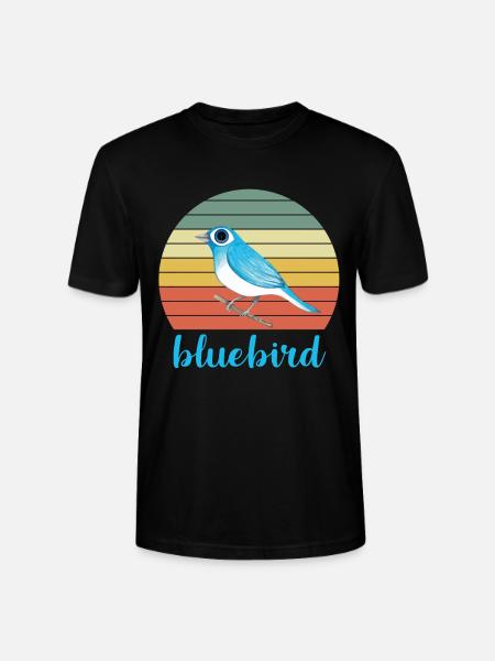 Bluebird - Stanley/Stella CRAFTER Unisex Organic T-Shirt - black