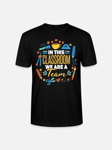 Klassenlehrer - Stanley/Stella Unisex Bio-T-Shirt CRAFTER - Schwarz