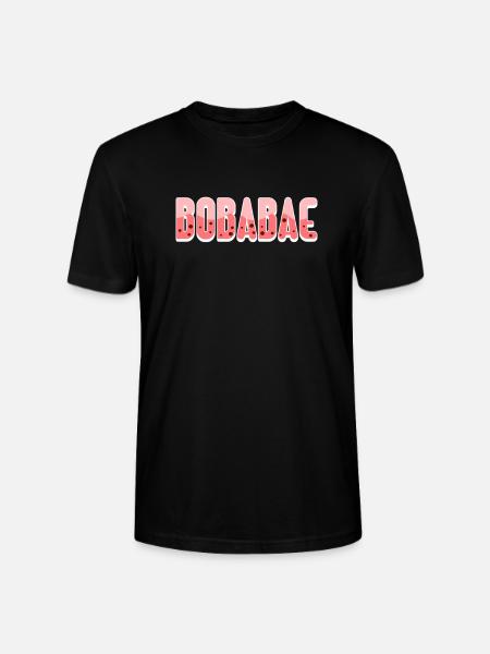 Bubble Tea - Stanley/Stella CRAFTER Unisex Organic T-Shirt - black
