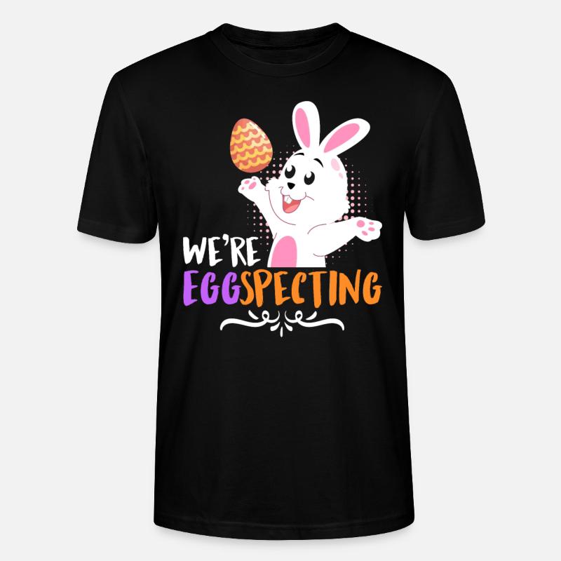 Egg-Specting Osterhasen Ostereier Ostern - Stanley/Stella Unisex Bio-T-Shirt CRAFTER - Schwarz