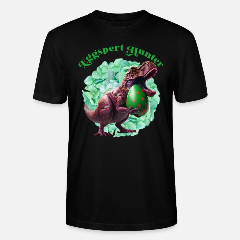 Eggspert Hunter Ostereier Suche Osterhasen - Stanley/Stella Unisex Bio-T-Shirt CRAFTER - Schwarz