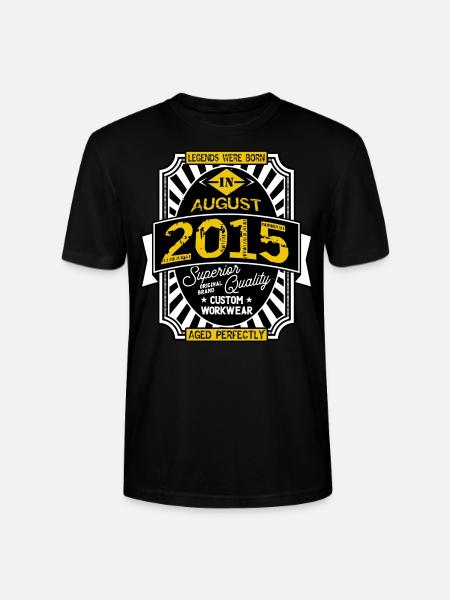 2015 AUGUST - T-shirt bio CRAFTER Stanley Stella Unisexe - noir