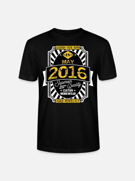 2016 MAY - T-shirt bio CRAFTER Stanley Stella Unisexe - noir