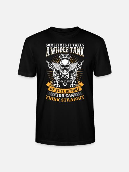 Motorrad Biker - Stanley/Stella Unisex Bio-T-Shirt CRAFTER - Schwarz