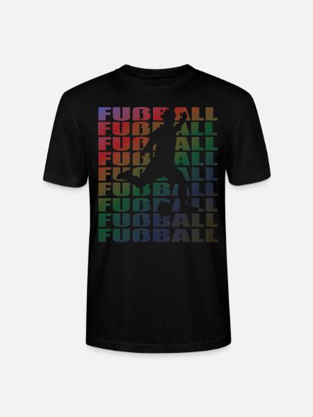 Fußballzubehör Geschenkidee Fußballfan - Stanley/Stella Unisex Bio-T-Shirt CRAFTER - Schwarz