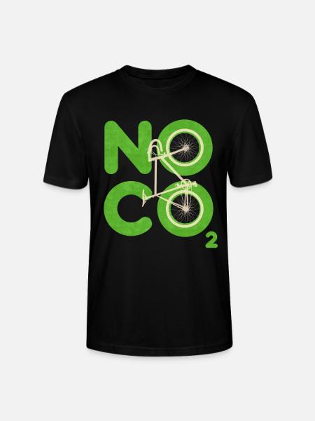 No CO2 - Stanley/Stella CRAFTER Unisex Organic T-Shirt - black
