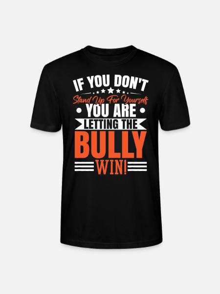 Anti Bullying Month - Stanley/Stella CRAFTER Unisex Organic T-Shirt - black