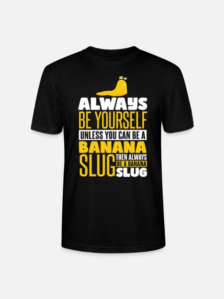 Sei immer eine Bananenschnecke - Stanley/Stella Unisex Bio-T-Shirt CRAFTER - Schwarz