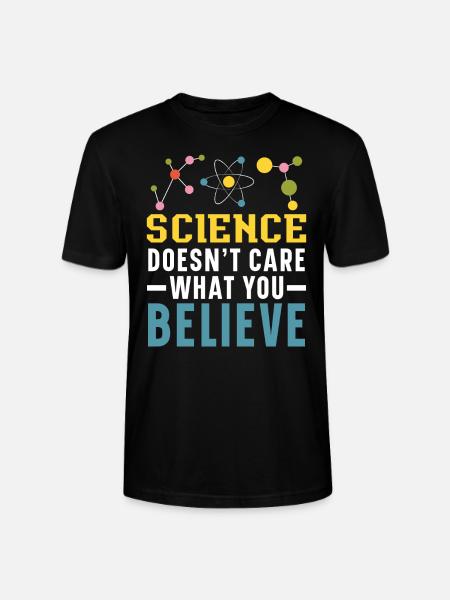 Athéisme Anti-religion Agnostique Libre Penseur Athée - T-shirt bio CRAFTER Stanley Stella Unisexe - noir