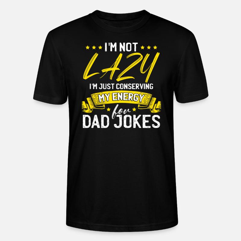 Papa-Witz - Stanley/Stella Unisex Bio-T-Shirt CRAFTER - Schwarz