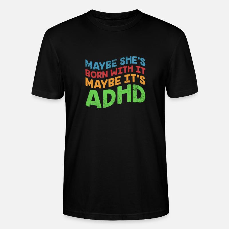 ADHS - Stanley/Stella Unisex Bio-T-Shirt CRAFTER - Schwarz