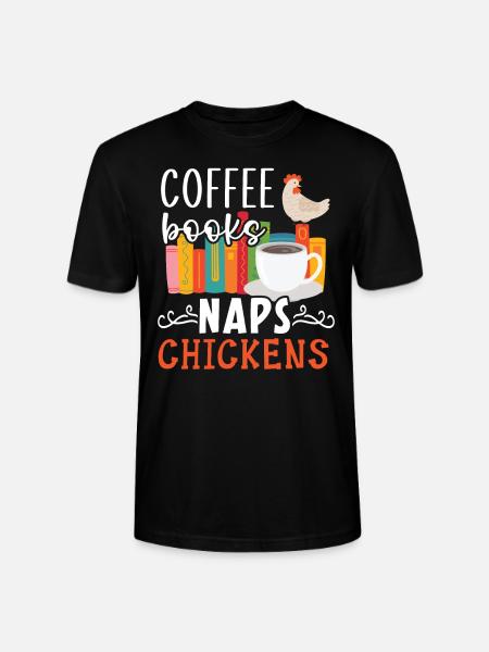 Hühnerbauer Hühnerflüsterer Bauernhoftier - Stanley/Stella Unisex Bio-T-Shirt CRAFTER - Schwarz