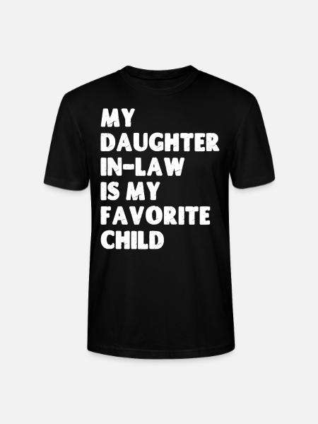 Min svärdotter är mitt favoritbarn - Ekologisk T-shirt CRAFTER unisex från Stanley/Stella - svart