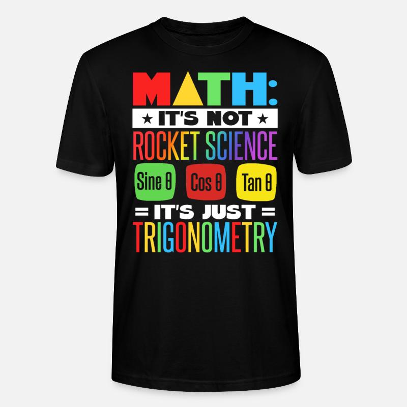 Mathelehrer - Stanley/Stella Unisex Bio-T-Shirt CRAFTER - Schwarz