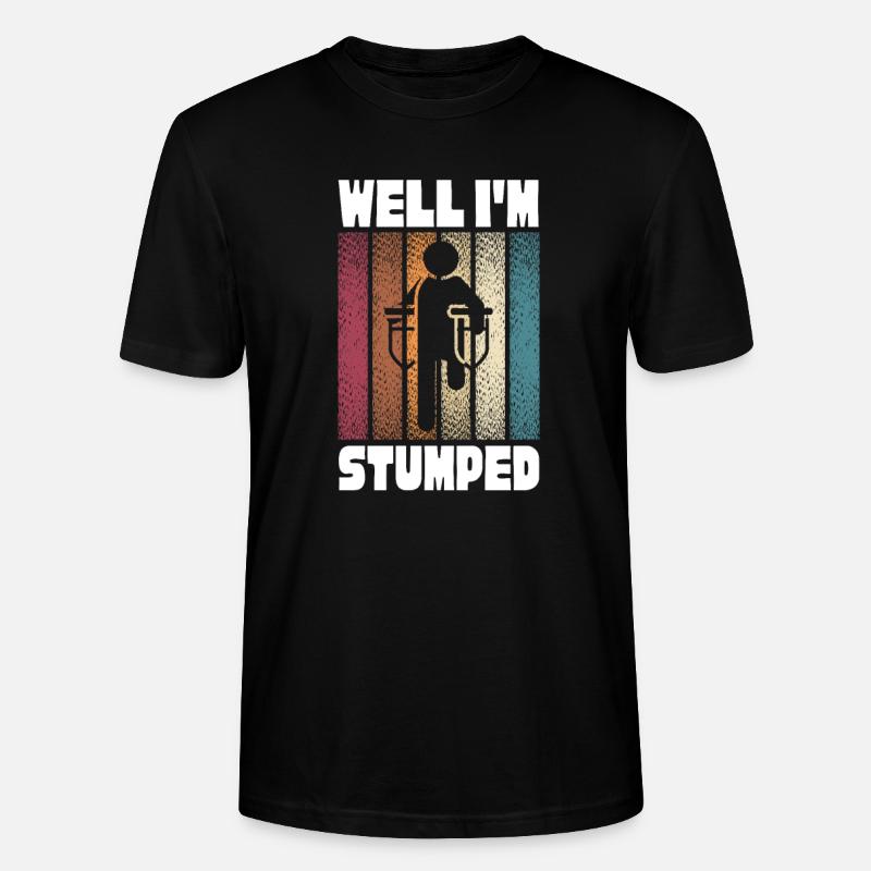 Amputation Amputation Prosthesis Gift - Stanley/Stella CRAFTER Unisex Organic T-Shirt - black
