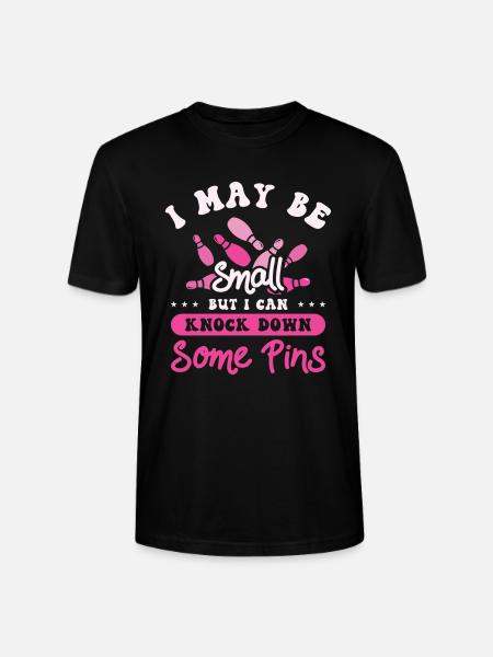 Bowling Women Bowler Strike - Stanley/Stella CRAFTER Unisex Organic T-Shirt - black