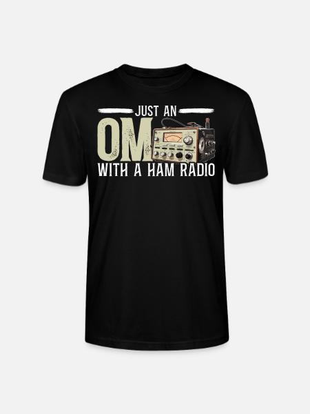 Amateurfunker Morsecode Radioaktivität - Stanley/Stella Unisex Bio-T-Shirt CRAFTER - Schwarz