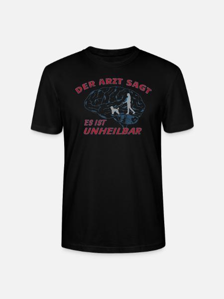 Hundezubehör Pudel Hundebesitzer - Stanley/Stella Unisex Bio-T-Shirt CRAFTER - Schwarz