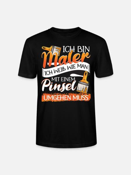 Maler Malermeister - Stanley/Stella Unisex Bio-T-Shirt CRAFTER - Schwarz