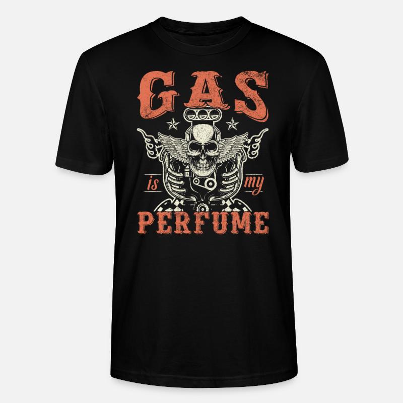 Le gaz est mon parfum - T-shirt bio CRAFTER Stanley Stella Unisexe - noir