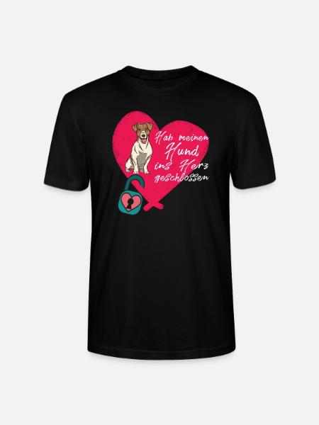 Hundezubehör Terrier Hundebesitzer - Stanley/Stella Unisex Bio-T-Shirt CRAFTER - Schwarz
