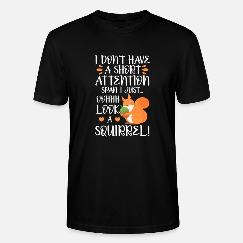 ADHD ADHD Attention Deficit Gift - Stanley/Stella CRAFTER Unisex Organic T-Shirt - black