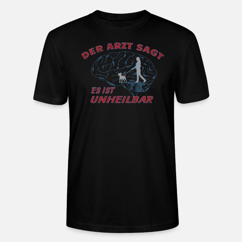Hundezubehör Terrier Hundebesitzer - Stanley/Stella Unisex Bio-T-Shirt CRAFTER - Schwarz
