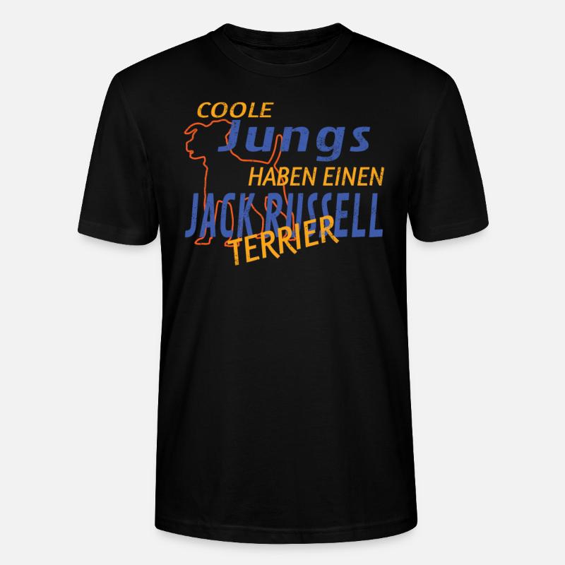 Hundezubehör Terrier Hundebesitzer - Stanley/Stella Unisex Bio-T-Shirt CRAFTER - Schwarz