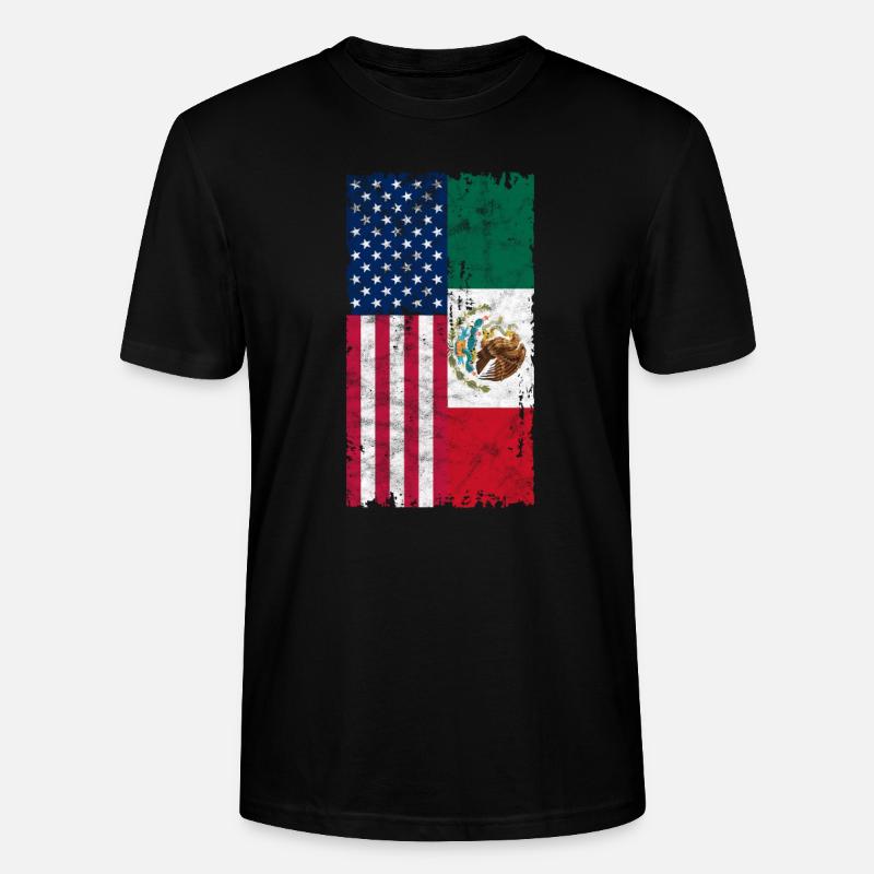 Mexiko - Stanley/Stella Unisex Bio-T-Shirt CRAFTER - Schwarz