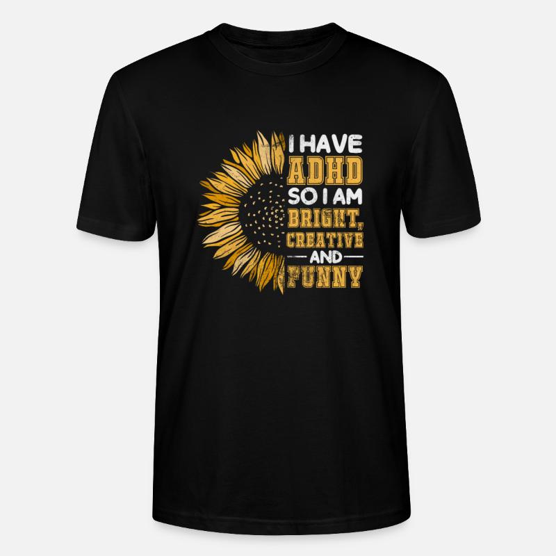 ADHS - Stanley/Stella Unisex Bio-T-Shirt CRAFTER - Schwarz