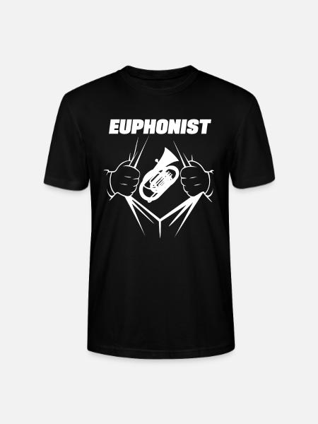 Euphonist Baritone Bass Gifts - Stanley/Stella CRAFTER Unisex Organic T-Shirt - black