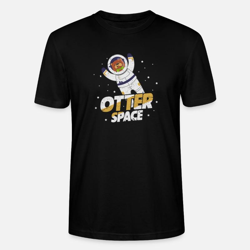 Otter - Stanley/Stella Unisex Bio-T-Shirt CRAFTER - Schwarz