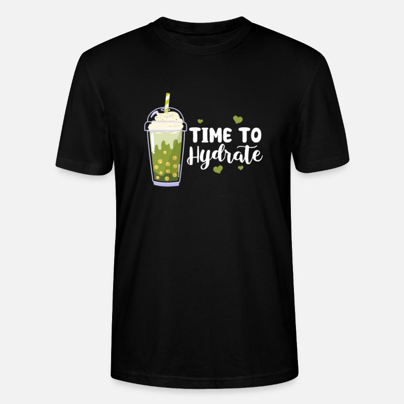 Bubble Tea - Stanley/Stella Unisex Bio-T-Shirt CRAFTER - Schwarz