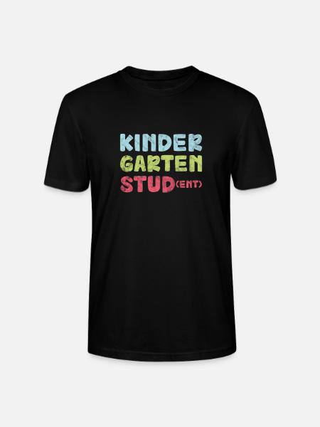 Kindergarten - Stanley/Stella CRAFTER Unisex Organic T-Shirt - black